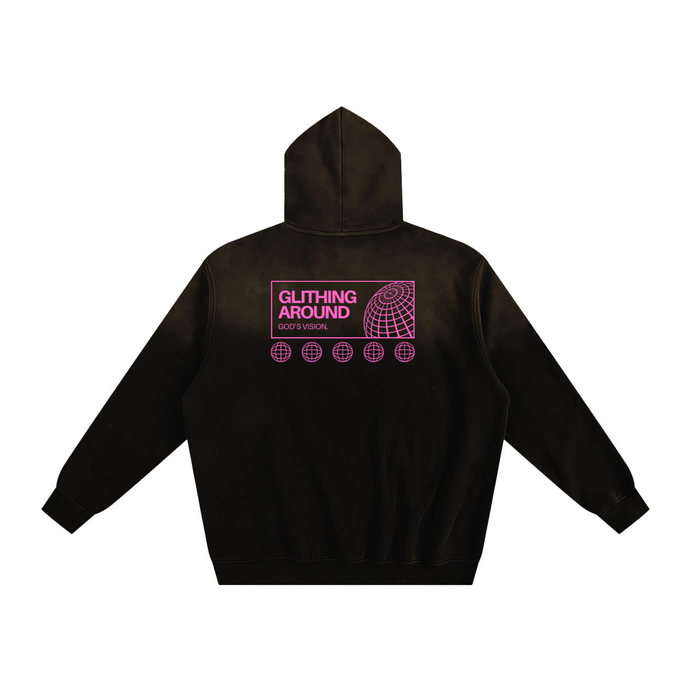 Glitching Around Hoddie