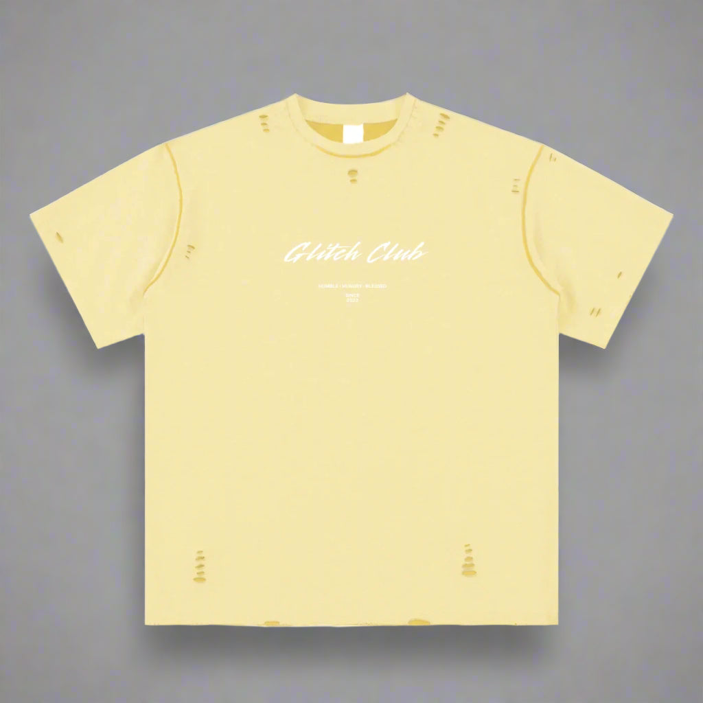 Unstoppable Mindset Glitch Club T-shirt