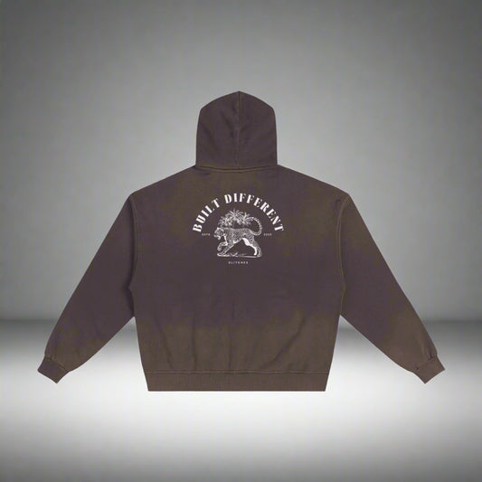 Built Different Zipped Hoodie
