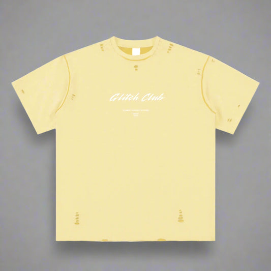Unstoppable Mindset Glitch Club T-shirt